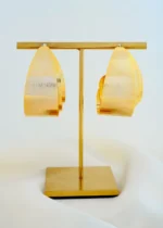 Sunlit Solace Hoops (Yellow Gold) EAR001815 - Image 2