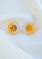 Swarna Ginni Earrings (Yellow Gold) EAR001644