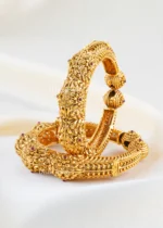 Swarnpushp Heritage Kada (Antique Gold) BAN002551 - Image 2