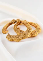 Swarnpushp Heritage Kada (Antique Gold) BAN002551 - Image 3