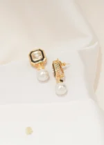 Swarovski Earrings (Yellow Gold) EAR000558 - Image 3