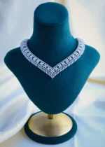 Sweetheart Necklace Set (Silver) NEC000893 - Image 2