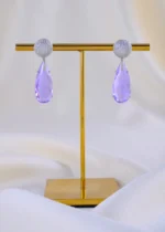 Tanzanite Luxe Drops (Silver) EAR002046