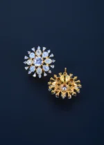 The Classic Solitaire Earrings (Yellow Gold) EAR001164 - Image 3