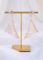 The Golden Prism Drop Earring (Yellow Gold) EAR002326