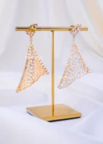 The Golden Prism Drop Earring (Yellow Gold) EAR002326 - Image 3