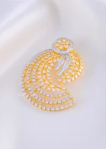 The Infinity Sparkle Pendant Set (Yellow Gold) PSET02390 - Image 2