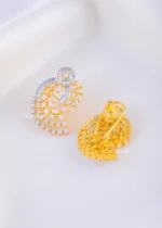 The Infinity Sparkle Pendant Set (Yellow Gold) PSET02390 - Image 3
