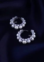 The Lunar Sparkle Earrings (Silver) EAR002255 - Image 3