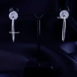 The Starlight Circle Earrings (Silver) EAR002256