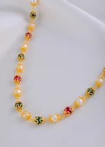 Timeless Grace Necklace (Yellow Gold) NEC001968 - Image 2