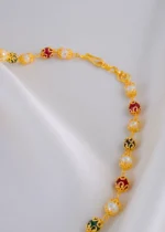 Timeless Grace Necklace (Yellow Gold) NEC001968 - Image 3