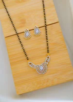 Trending Designer Mangalsutra Set (Yellow Gold) MANG01523 - Image 3