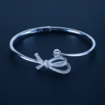 Trendy Bow Bracelet (Silver) BRA001267