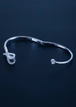 Trendy Bow Bracelet (Silver) BRA001267 - Image 3