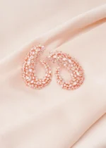 Trendy Party Earrings (Rose Gold) EAR000679 - Image 2