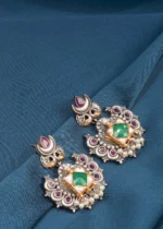 Tribal Antique Earrings (Dual Plating) EAR000614