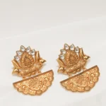 Tribal Art Earrings (Antique Gold) EAR000582