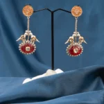 Tribal Bird Earrings (Yellow Gold) EAR000627