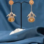 Tribal Bird Earrings (Yellow Gold) EAR000628
