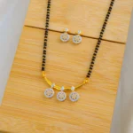 Triple Dangling Mangalsutra Set (Yellow Gold) MANG01520
