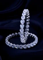 Twilight Hearts Bangles (Silver) BAN002034 - Image 2