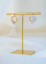 Twilight Orbit Earrings (Yellow Gold) EAR001773 - Image 3