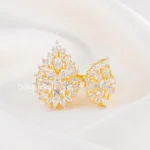 Twin Blossom Diamond Ring (Yellow Gold) RING02691