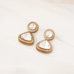 Victorian Polki Earrings (Victorian Gold) EAR000601