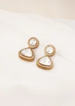 Victorian Polki Earrings (Victorian Gold) EAR000601