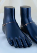 Viva Italia Sterling Silver Rose Anklets ANK001691 - Image 2