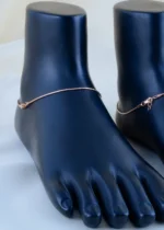 Viva Italia Sterling Silver Rose Anklets ANK001691 - Image 3