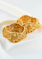 Vrindavan Jaal Bangle (Antique Gold) BAN002549 - Image 2