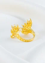 White Gold Plated Diamond Ring- RING02733 - Image 3