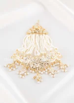 White Gold Plated Jadau Passa- ACC002811 - Image 2