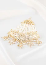 White Gold Plated Jadau Passa- ACC002811 - Image 3