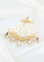 White Gold Plated Jadau Passa- ACC002811 - Image 4