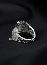 White Silver Plated Diamond Ring- RING02762 - Image 3
