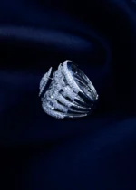Zaira Bloom Ring (Silver) RING01764 - Image 3
