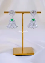 Zara Emerald Jhumki (Silver) EAR002090