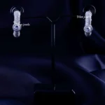 Zenith Sparkle Hoops (Silver) EAR002307