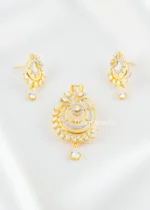 Zivara Sparkle Pendant Set (Yellow Gold) PSET02659